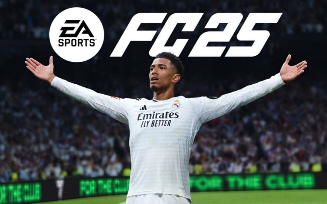 Real Madrid and England superstar, Jude Bellingham, as the cover athlete for EA SPORTS FC™ 25